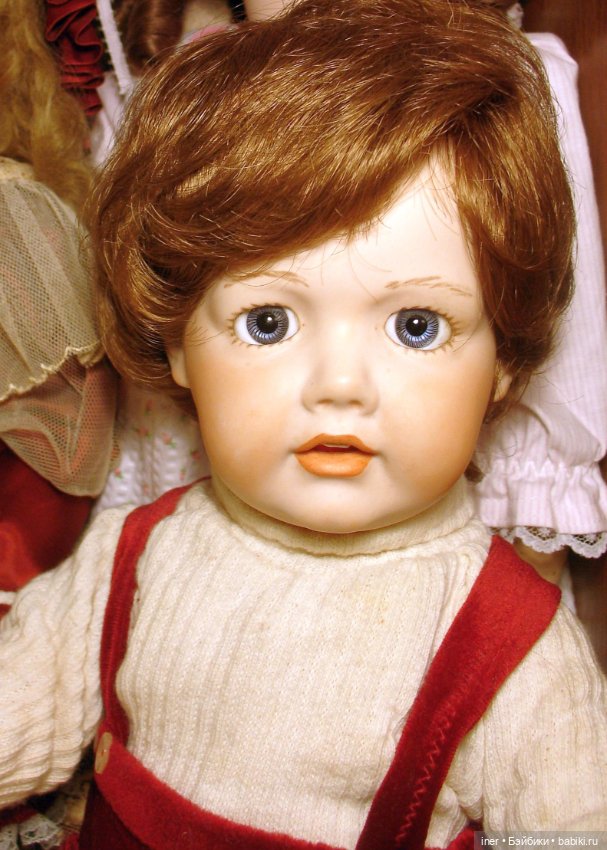 Мальчик - реплика куклы Хильды Кестнера. Тоддлер. 47 см
