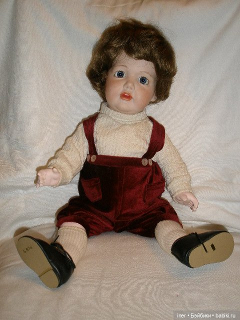 Мальчик - реплика куклы Хильды Кестнера. Тоддлер. 47 см (фото 4)