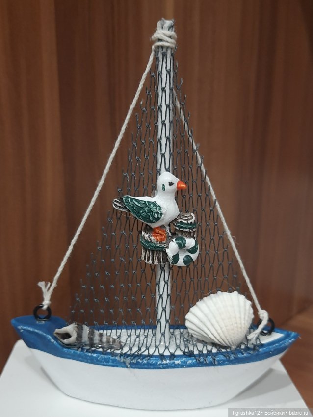 Кораблик — Миниатюра для кукол (фото 4)