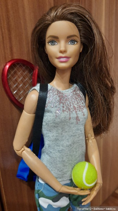 Набор для игры в теннис — Миниатюра для кукол (фото 4)