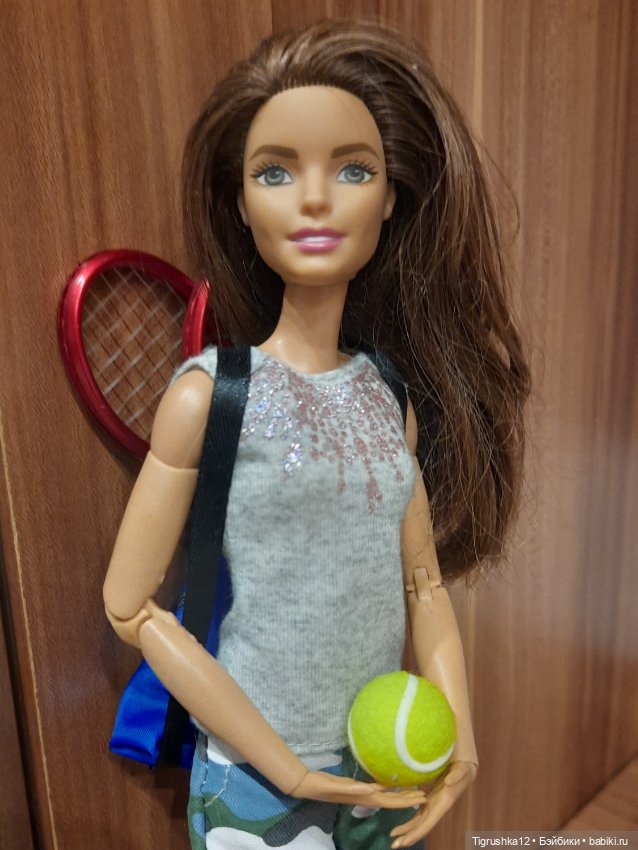 Набор для игры в теннис — Миниатюра для кукол (фото 3)