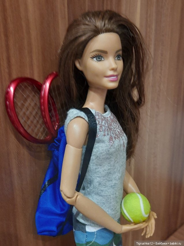 Набор для игры в теннис — Миниатюра для кукол (фото 5)