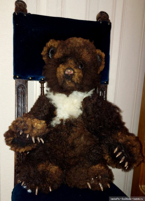 Степа - настоящий медведь из натурального меха (фото 8)
