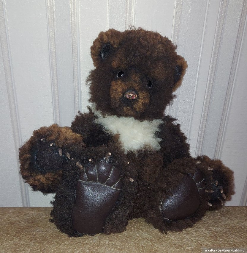 Степа - настоящий медведь из натурального меха (фото 6)