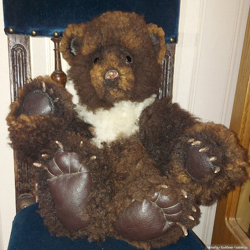 Степа - настоящий медведь из натурального меха (фото 5)