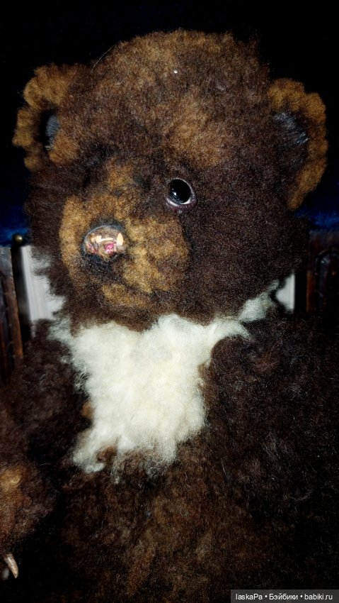 Степа - настоящий медведь из натурального меха