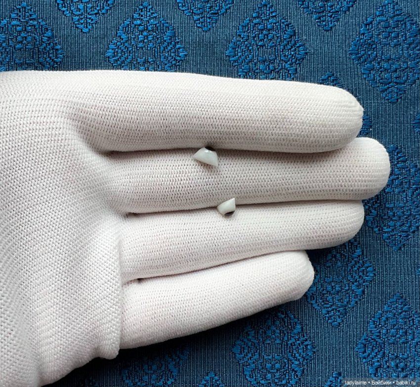 Антикварные глаза рыбки редкий размер - 7/3 мм (фото 3)