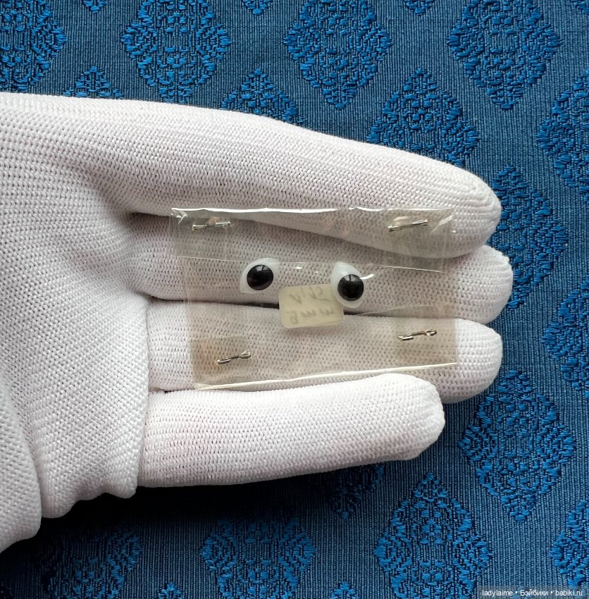 Антикварные глаза рыбки редкий размер - 7/3 мм (фото 4)