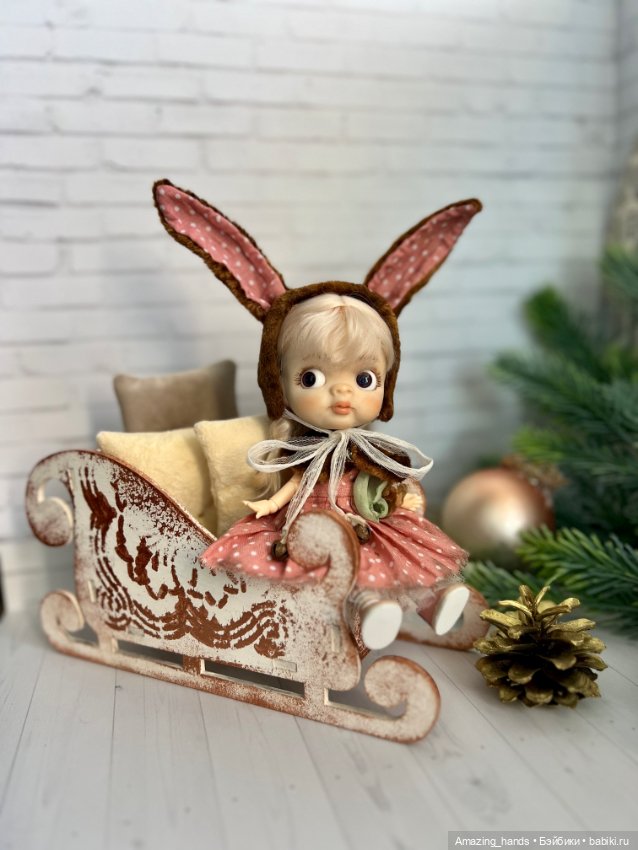 Ob11 Полинка — Шарнирные куклы (не BJD)