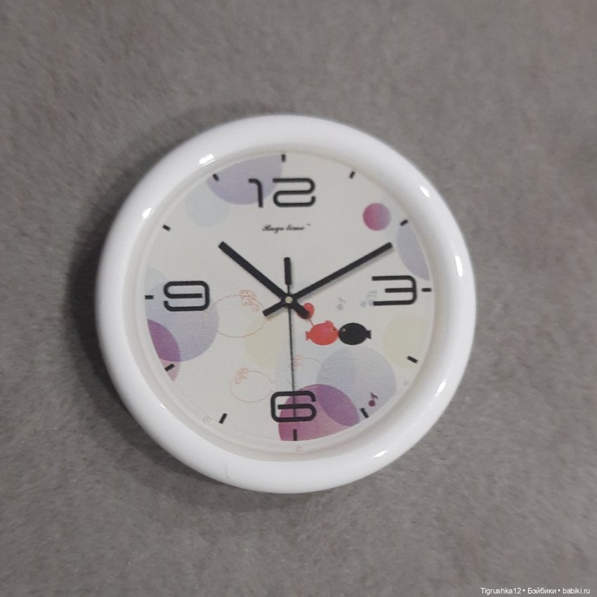 Настенные часы — Миниатюра для кукол (фото 2)