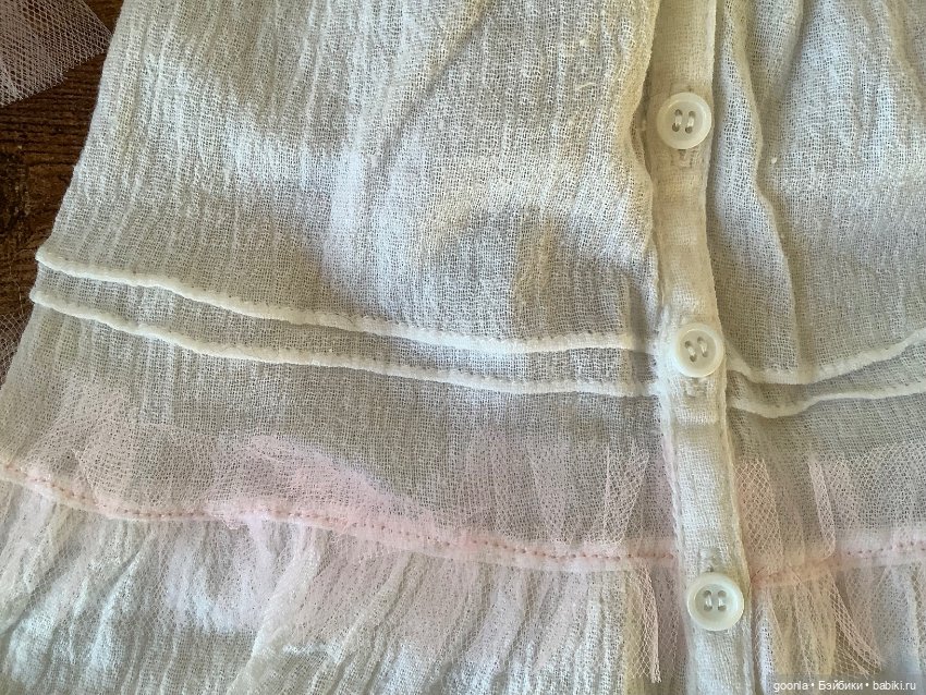 Романтичное платье на бжд SD13 (фото 5)