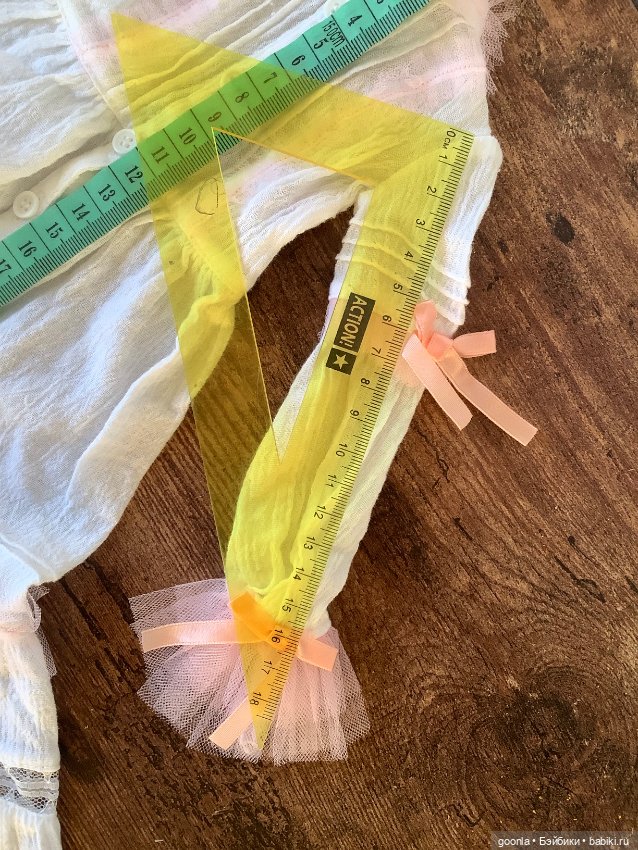 Романтичное платье на бжд SD13 (фото 8)