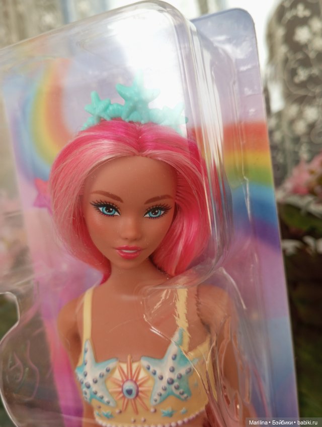 Русалка с розовыми волосами Barbie, odile (фото 2)