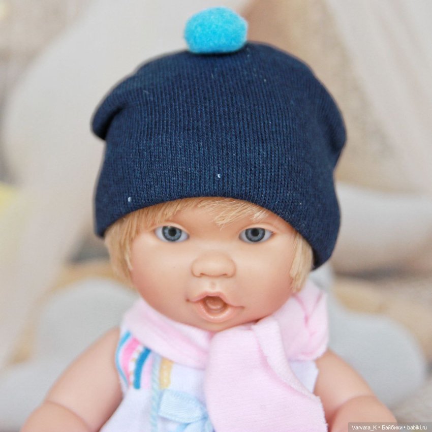 Preppy&Endisa, кукла пупс "Эмоции" , блондинка, 22 см, № 6 (фото 10)