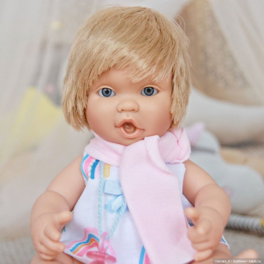 Preppy&Endisa, кукла пупс "Эмоции" , блондинка, 22 см, № 6 (фото 8)