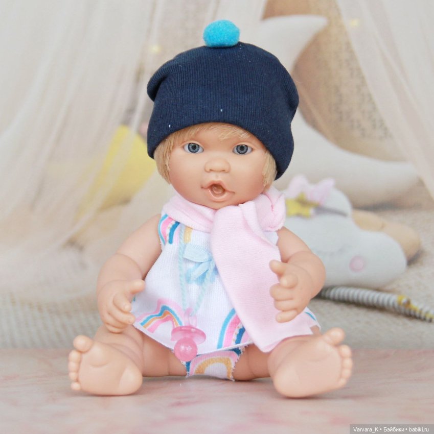 Preppy&Endisa, кукла пупс "Эмоции" , блондинка, 22 см, № 6