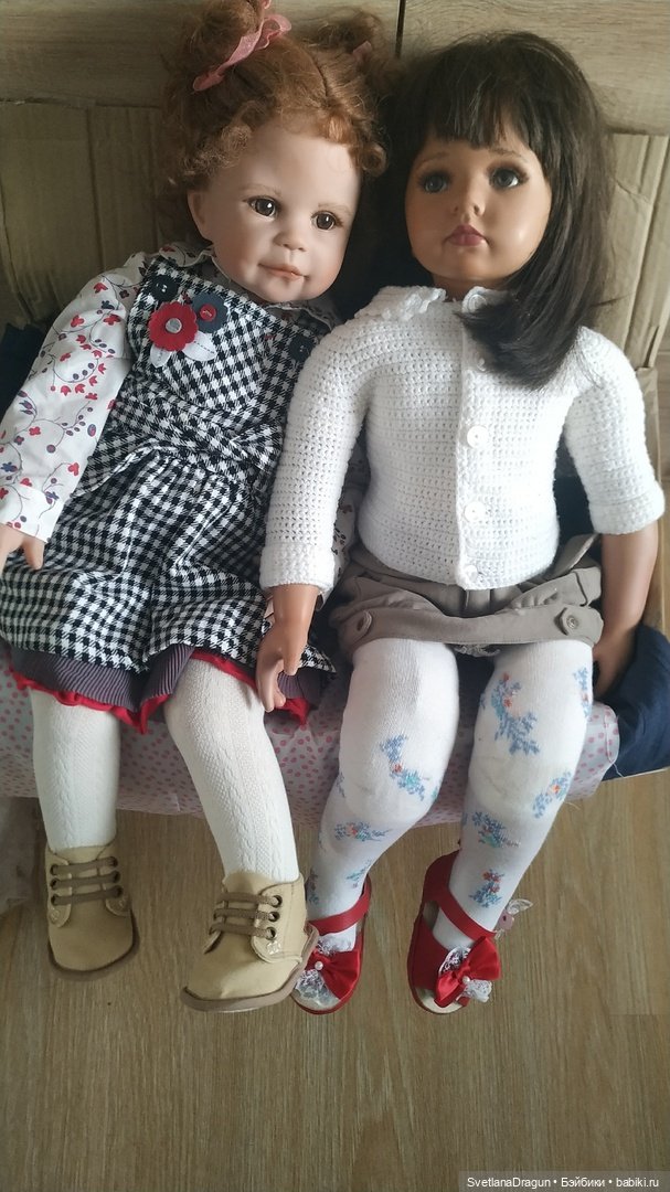 Сидячая виниловая кукла автора Моники Левениг (фото 4)