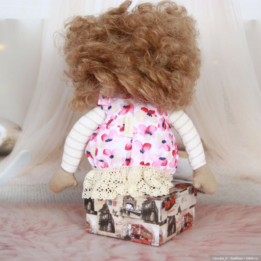 Paola Reina мягкая кукла Карла, 34 см