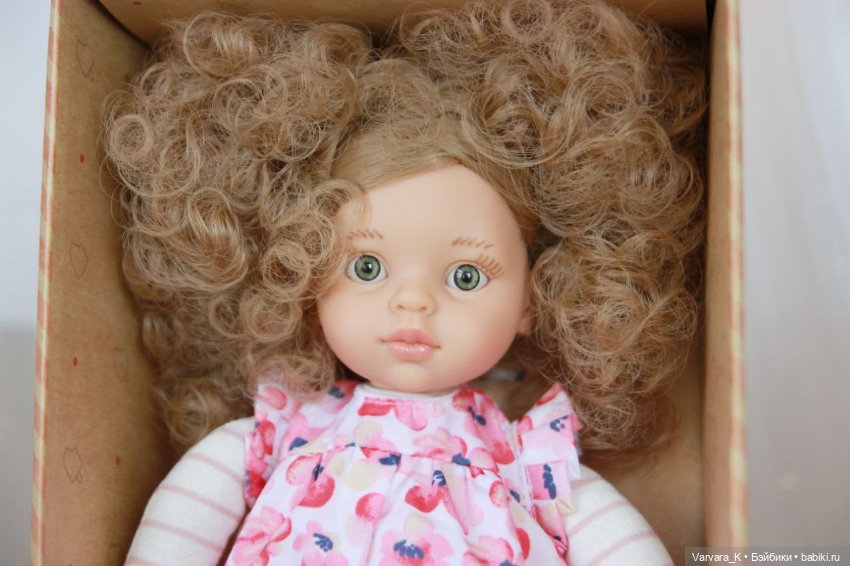 Paola Reina мягкая кукла Карла, 34 см (фото 8)
