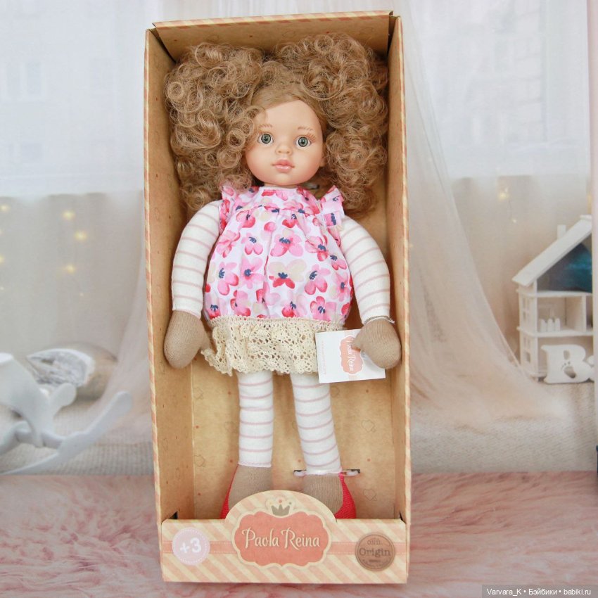 Paola Reina мягкая кукла Карла, 34 см (фото 9)