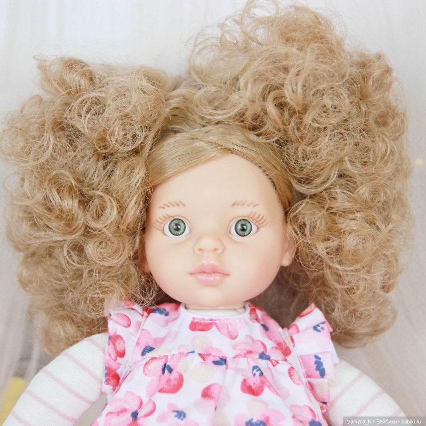 Paola Reina мягкая кукла Карла, 34 см (фото 6)