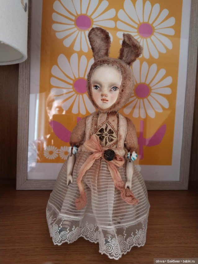 Зайка - тедди Ами от Оксаны Муратовой (фото 3)