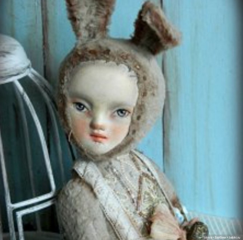 Зайка - тедди Ами от Оксаны Муратовой