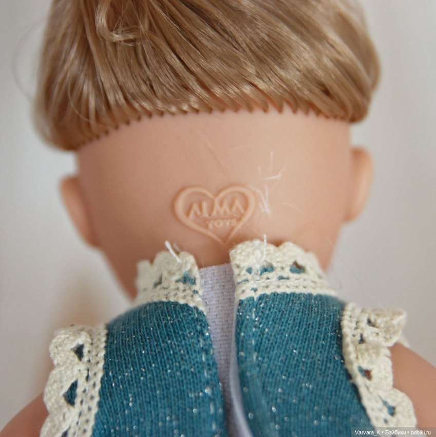 Кукла - пупс Alma Toys " Принцесса " блондинка в голубом , 22 см, № 1 (фото 2)