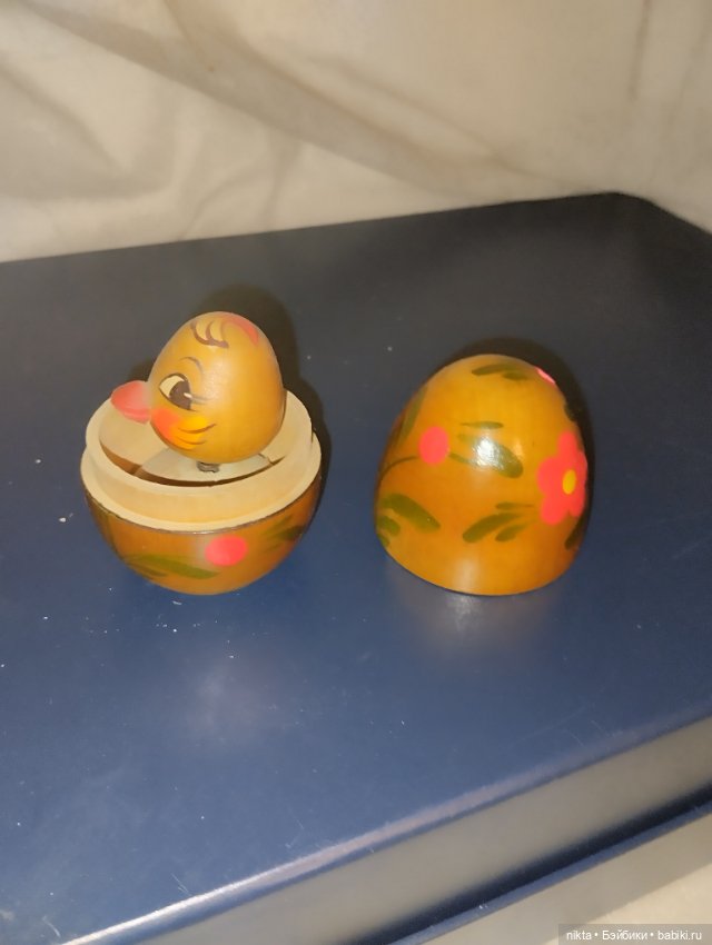 Игрушка СССР Цыплёнок в яйце (фото 4)