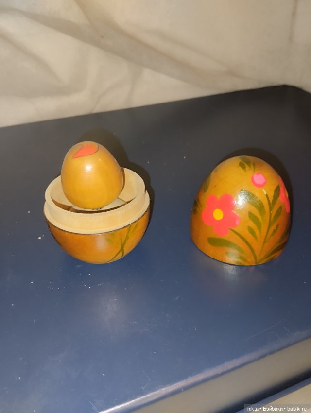 Игрушка СССР Цыплёнок в яйце (фото 3)