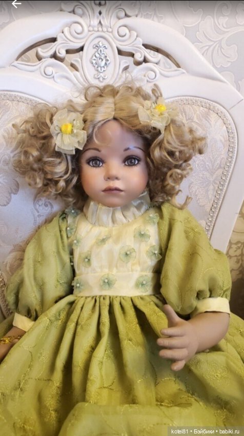 Angel Paradise большая фарфоровая кукла