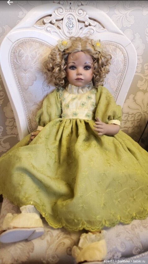 Angel Paradise большая фарфоровая кукла (фото 3)