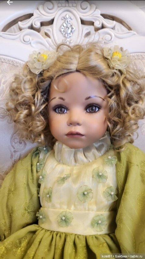 Angel Paradise большая фарфоровая кукла (фото 6)
