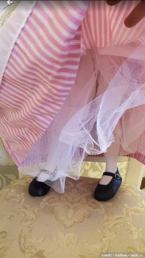 Ute Kase Lept фарфоровая коллекционная кукла (фото 4)