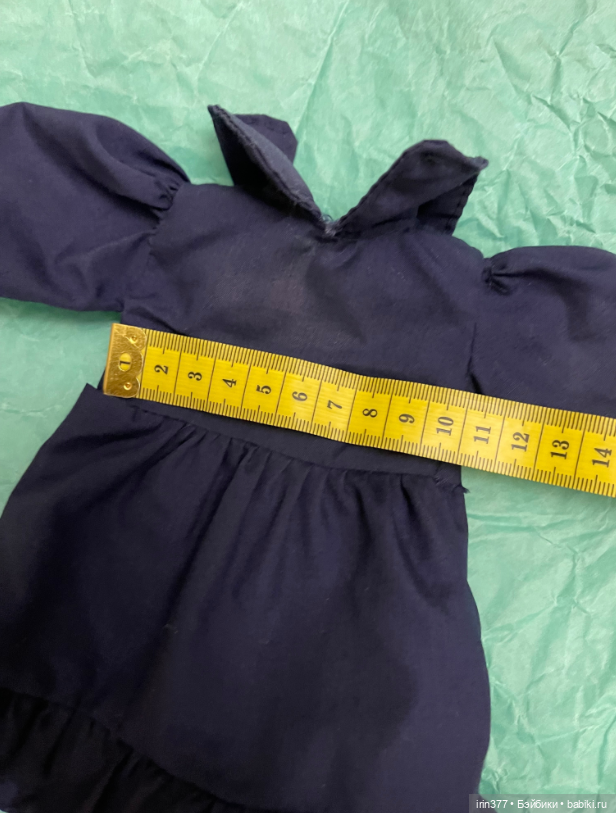 Платье для небольшой куклы (фото 3)