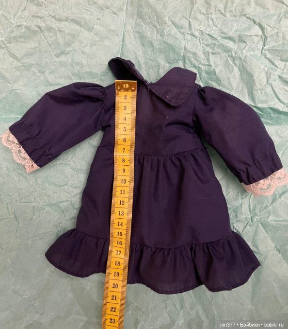 Платье для небольшой куклы (фото 4)