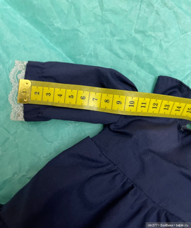 Платье для небольшой куклы (фото 5)