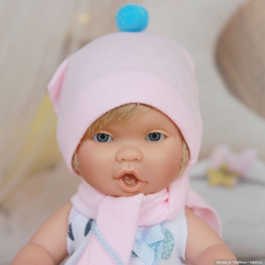 Preppy&Endisa, кукла пупс "Эмоции" , блондинка, 22 см, № 12 (фото 7)