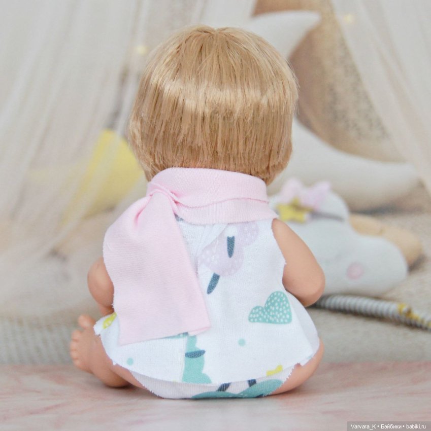 Preppy&Endisa, кукла пупс "Эмоции" , блондинка, 22 см, № 12 (фото 3)