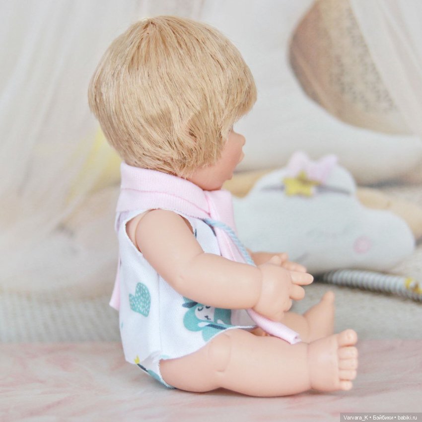 Preppy&Endisa, кукла пупс "Эмоции" , блондинка, 22 см, № 12 (фото 2)