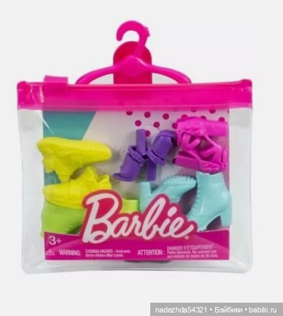 Розовые босоножки для Барби (фото 4)
