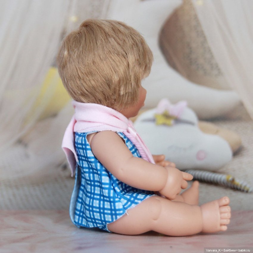 Preppy&Endisa, кукла пупс "Эмоции" обижулька , блондинка, 22 см, № 14 (фото 2)