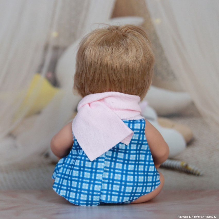 Preppy&Endisa, кукла пупс "Эмоции" обижулька , блондинка, 22 см, № 14 (фото 3)