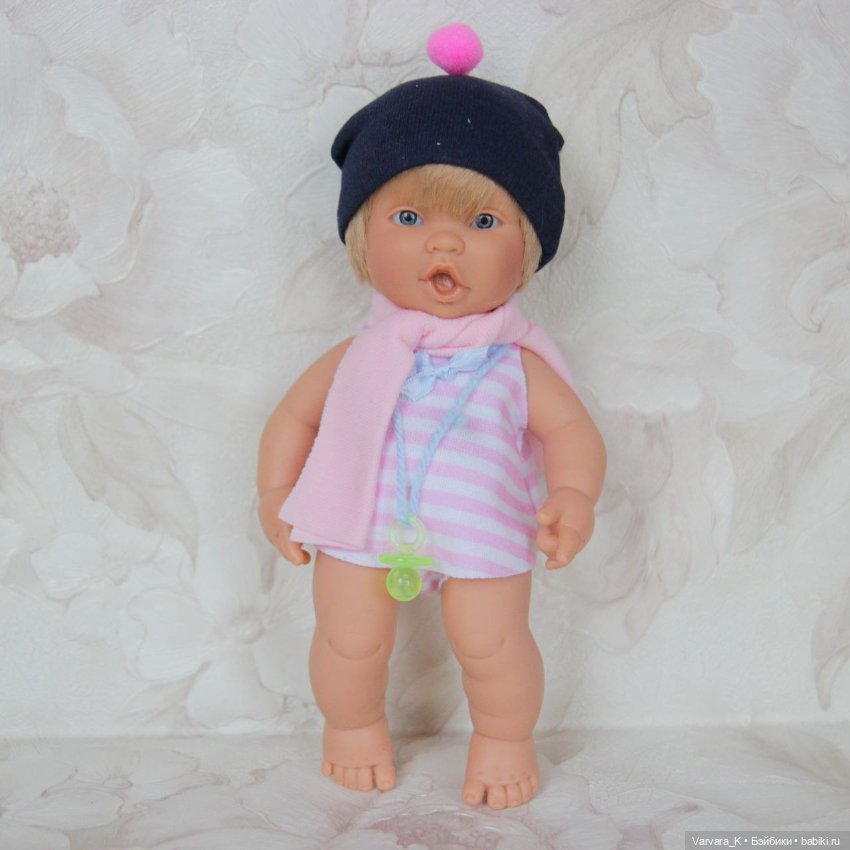 Preppy&Endisa, кукла пупс "Эмоции" , блондинка, 22 см, № 4 (фото 7)