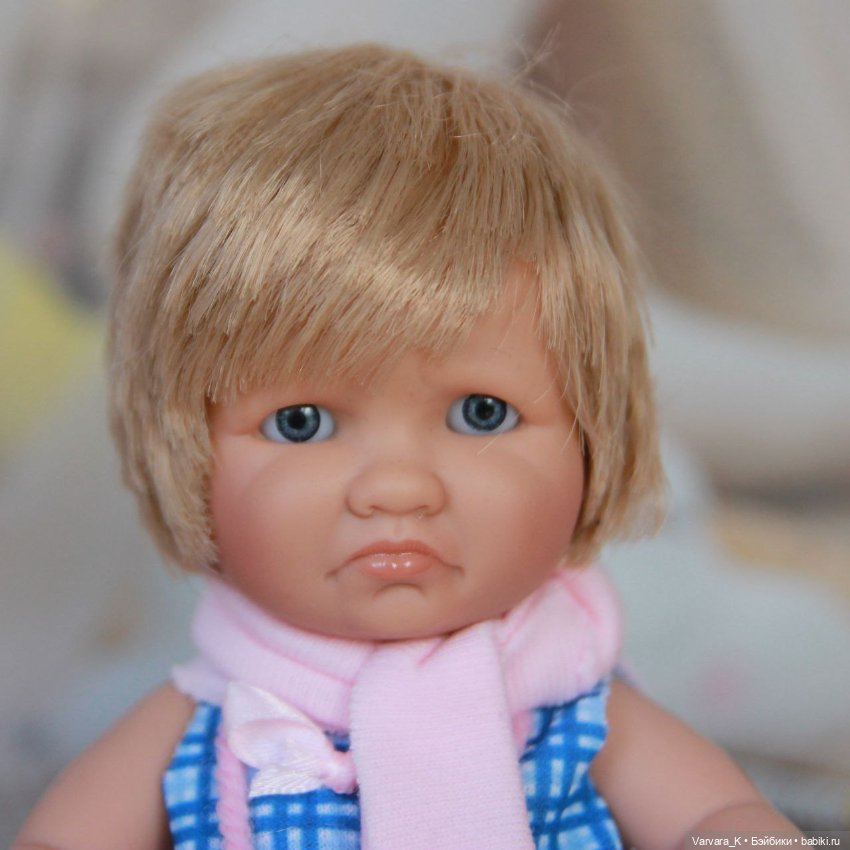 Preppy&Endisa, кукла пупс "Эмоции" обижулька , блондинка, 22 см, № 14 (фото 6)