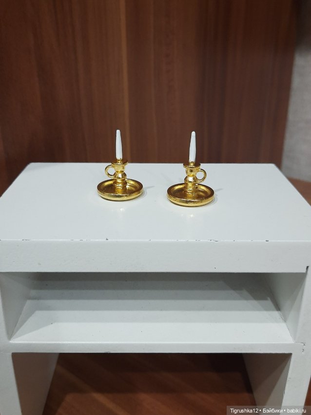 Подсвечники — Миниатюра для кукол (фото 2)