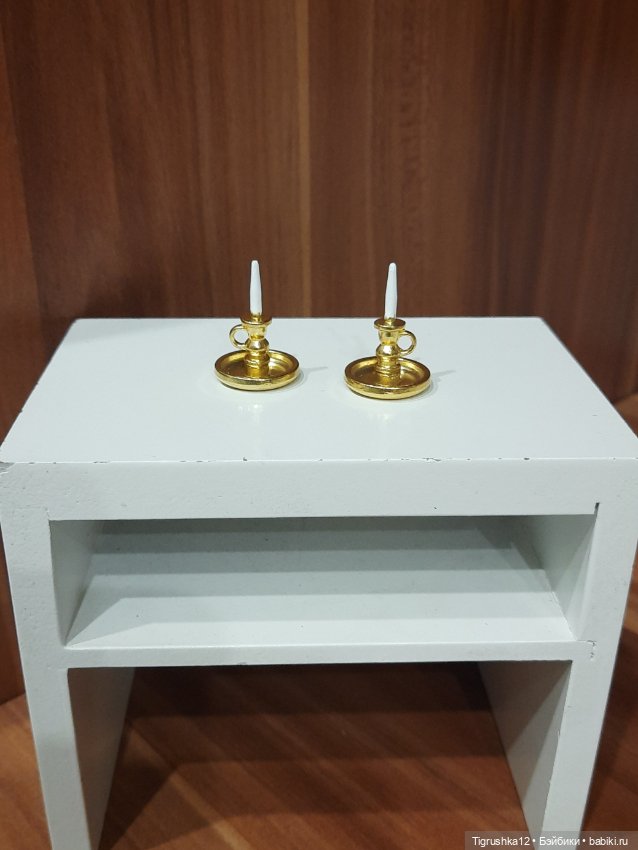 Подсвечники — Миниатюра для кукол (фото 5)