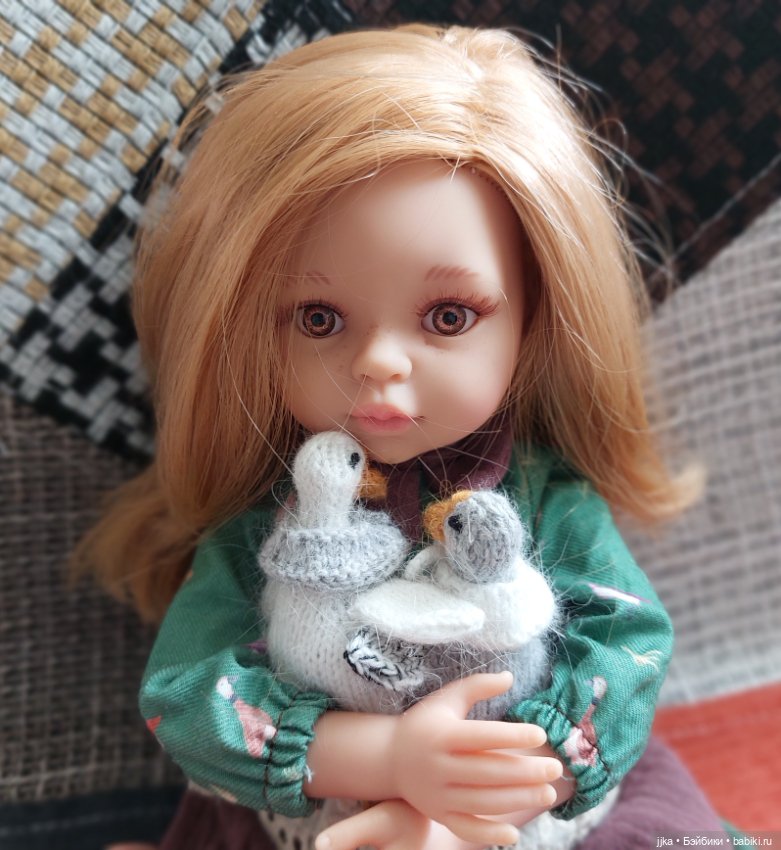 Маленький серый гусенок — Авторские игрушки (фото 5)