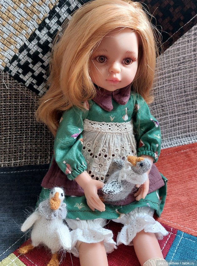 Маленький серый гусенок — Авторские игрушки