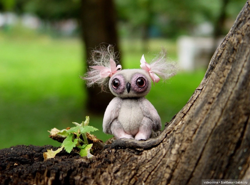 Прекрасная редкая Сова — Авторские игрушки (фото 2)